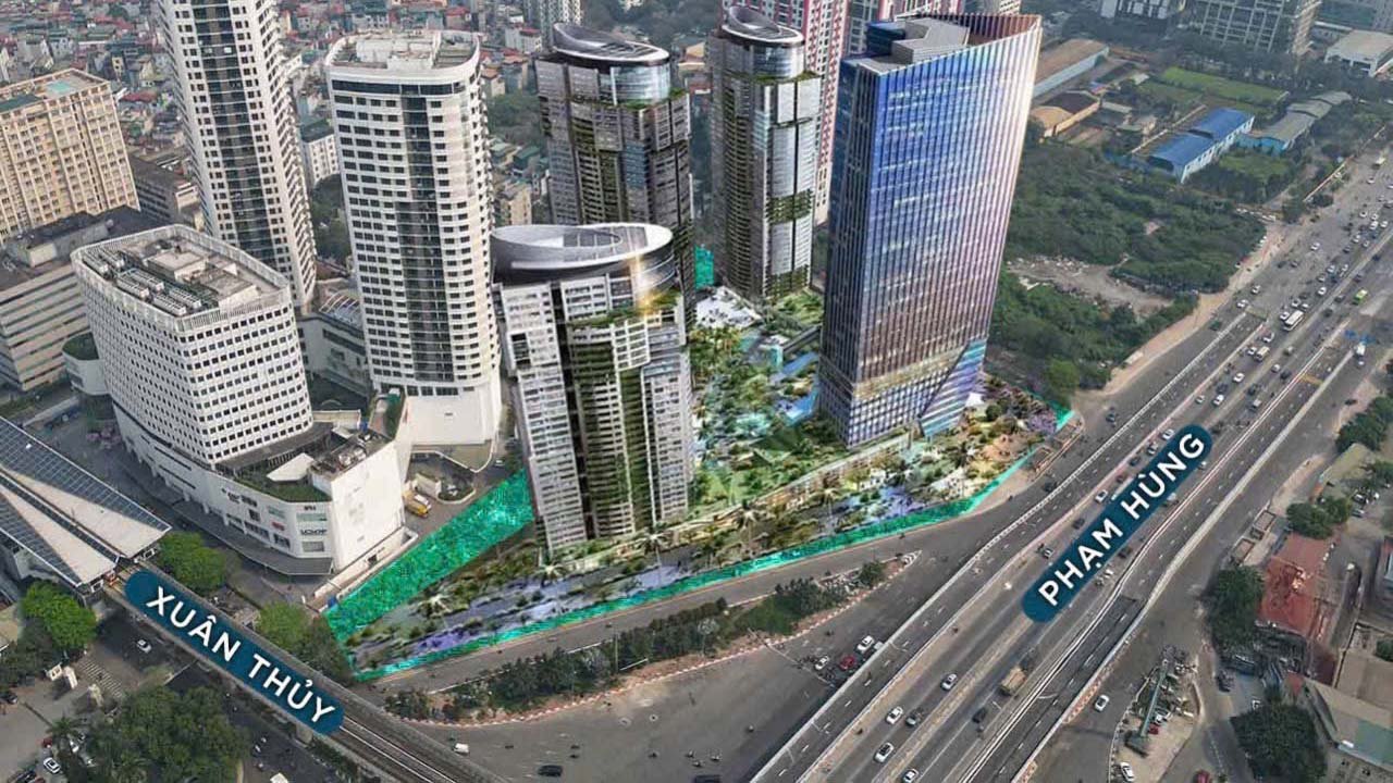 Tiến độ Sun Cầu Giấy mới nhất